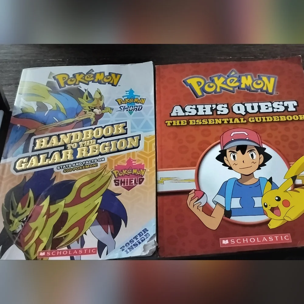 Pokemon Handbook and Quest Guidebook Set